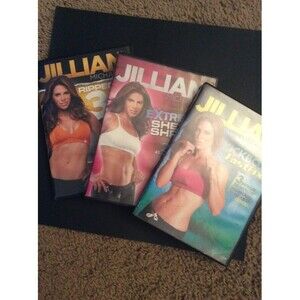 3 Jillian Michaels Workout DVD's B27